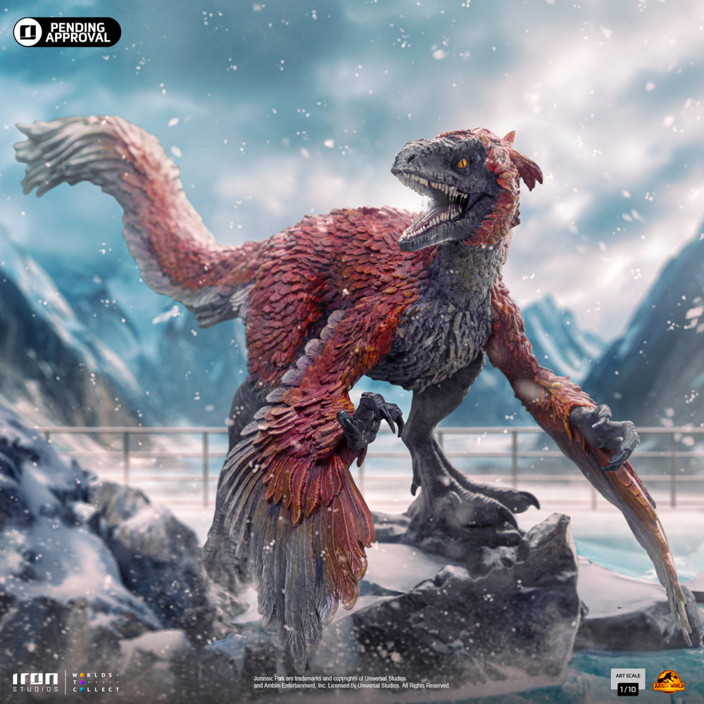 Pyroraptor Statue - Jurassic World: Dominion - Art Scale 1/10