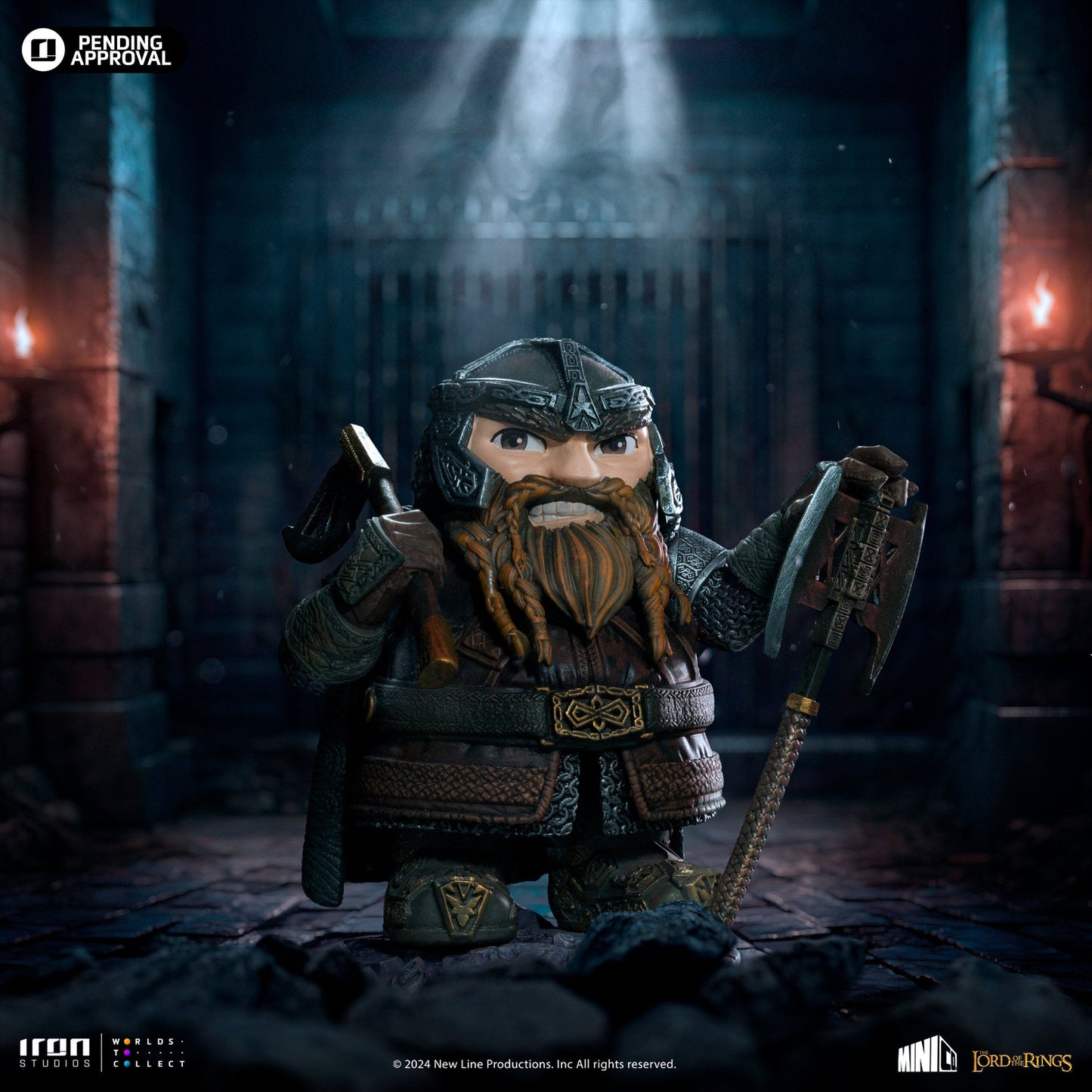Gimli Figurine - The Lord of the Rings - Mini Co.