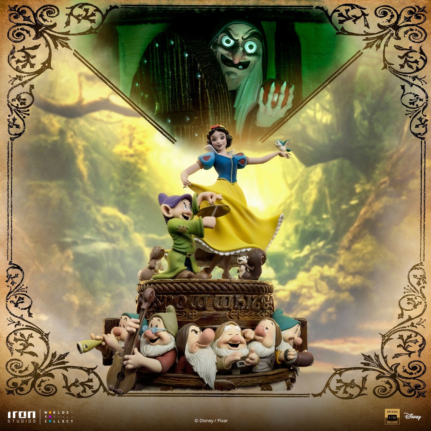 Snow White Deluxe Statue - Snow White and the Seven Dwarfs - Art Scale 1/10 - Disney Classics