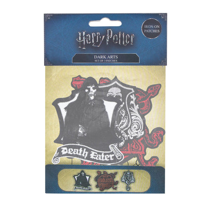 Set de 3 Écussons Deluxe Harry Potter Marque des Ténèbres