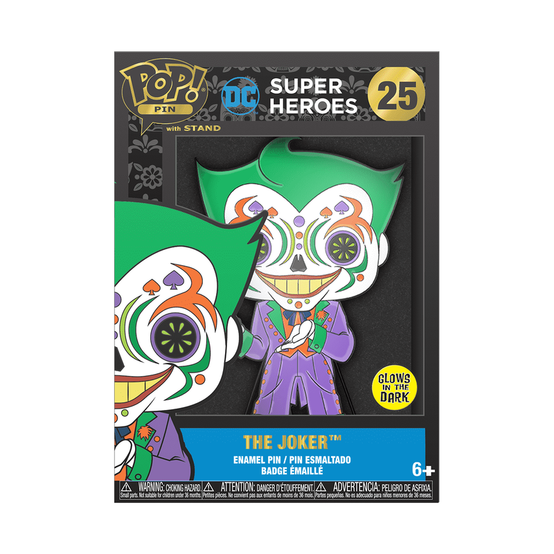 Joker Dia De Los DC (Glow) - Pop! Pine 