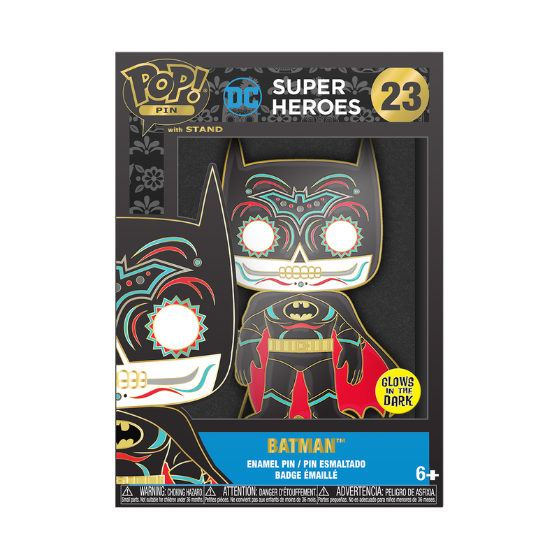 Pop! Pin Batman (Dia De Los DC) (Glow)