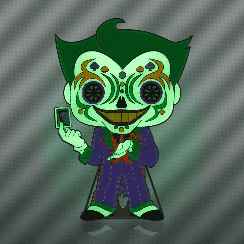 Joker Dia De Los DC (Glow) - Pop! Pine 