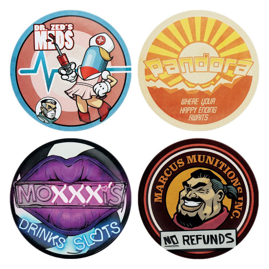 Sous-verres Borderlands - 4