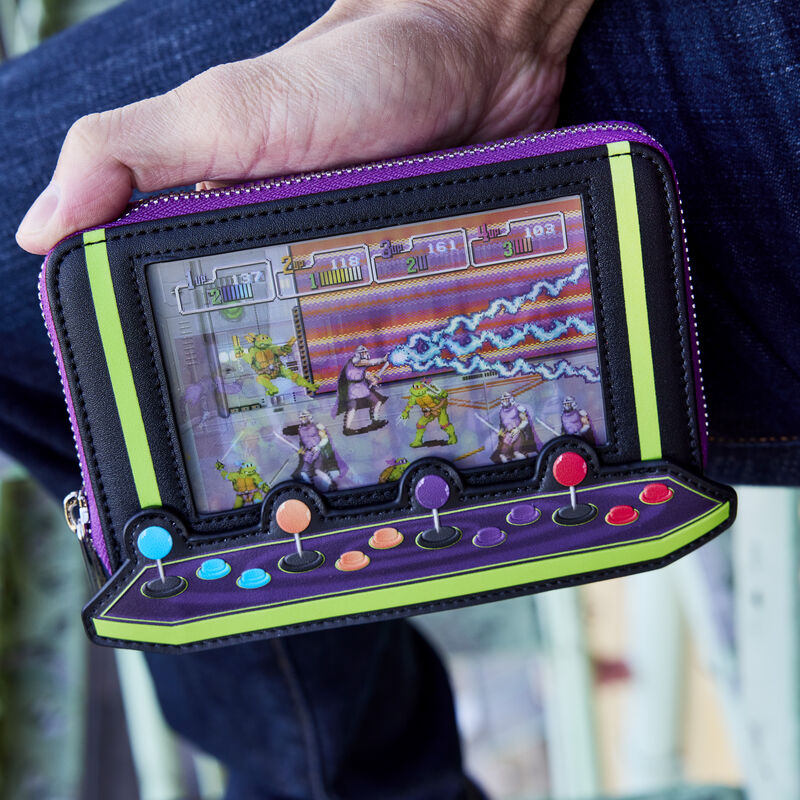 Teenage Mutant Ninja Turtles Wallet - Vintage Arcade