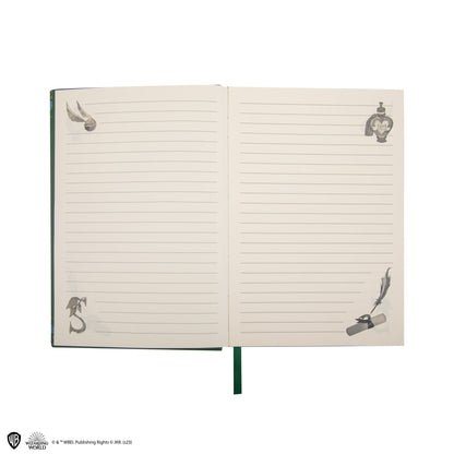 Set Carnet et Stylo Deluxe Monde Magique de Serpentard