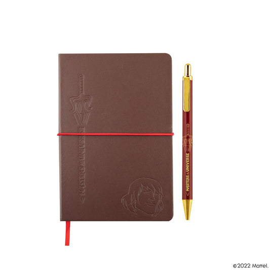 *Notizbuch- und Stiftset Deluxe Musclor mit Schwert