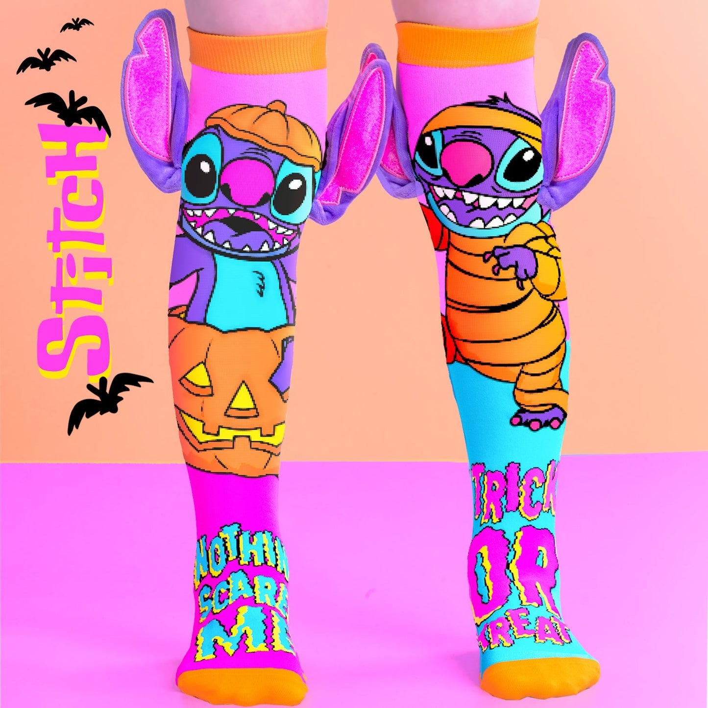 STITCH NEON HALLOWEEN-SOCKEN