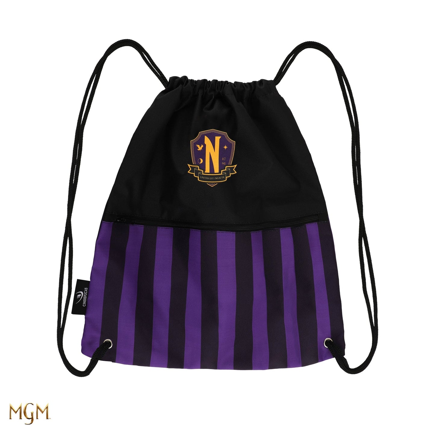 Sac à dos à cordon Académie Nevermore