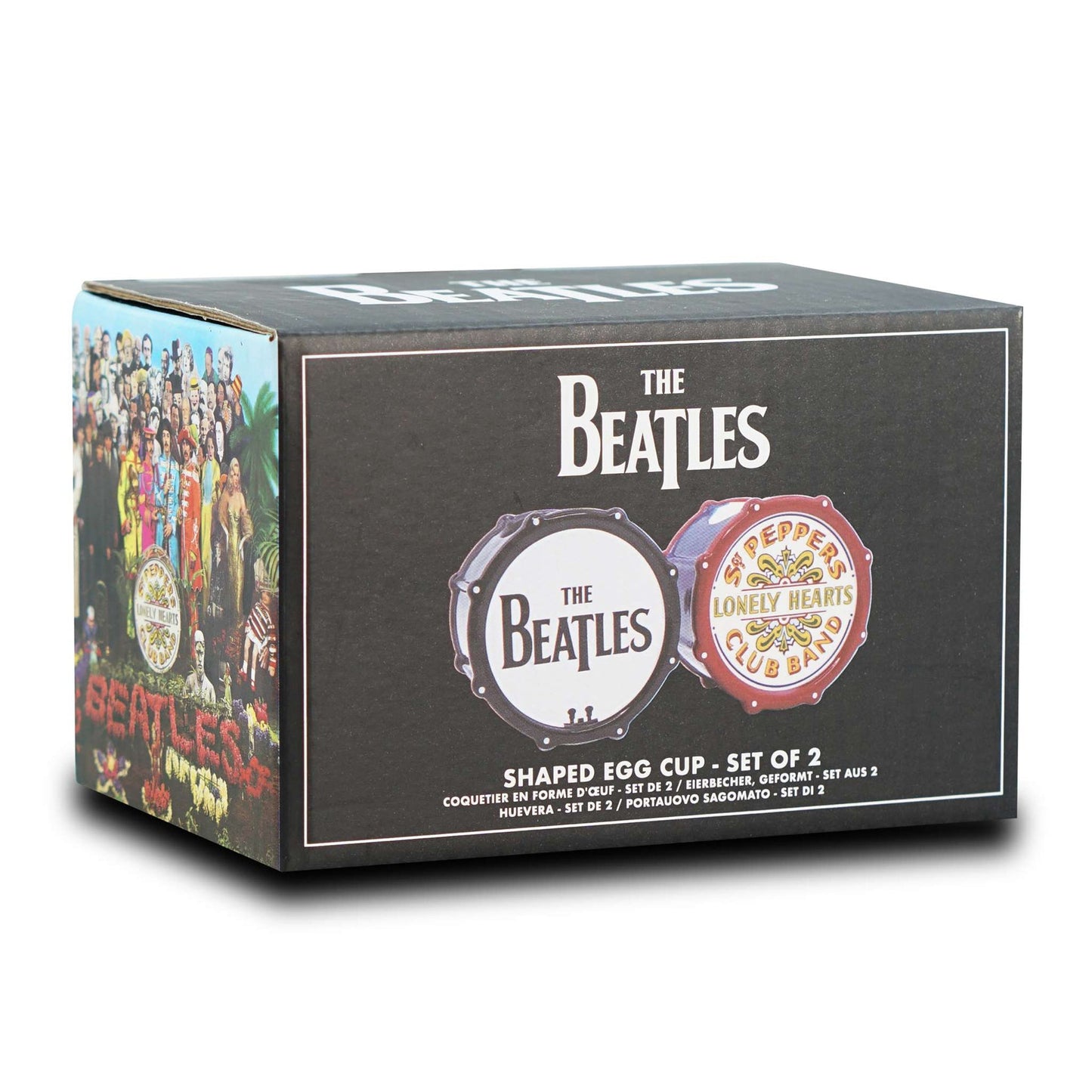 Set of 2 The Beatles - Sgt. Pepper sculpted egg cups