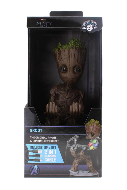 Support pour téléphone et manette Groot Cable Guy Les Gardiens de la Galaxie - Groot