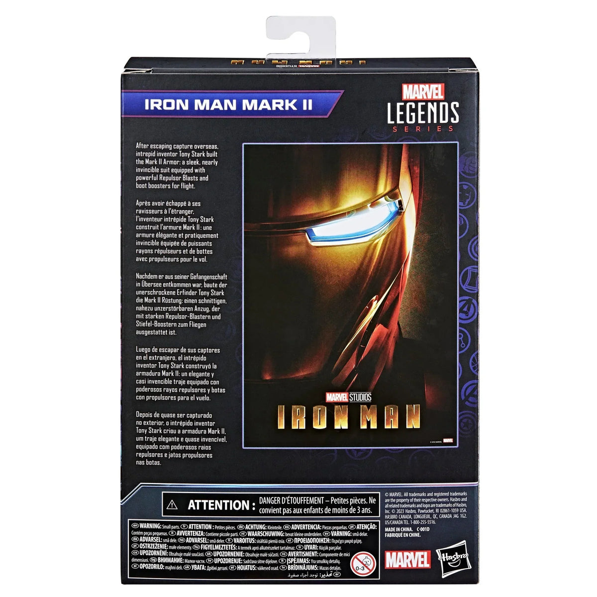 Marvel Legends Series Iron Man Mark II – vue produit 8