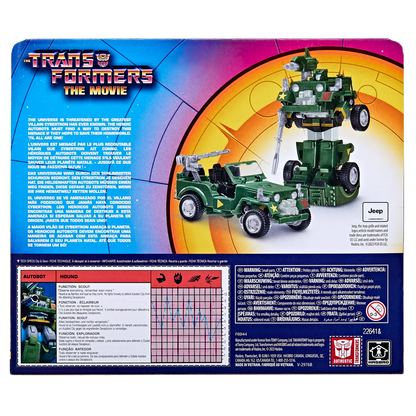 Transformers Retro G1 Autobot Hound – vue produit 5