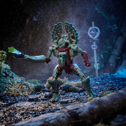 Transformers Collaborative Jurassic Park x Transformers Dilophocon und Autobot JP12