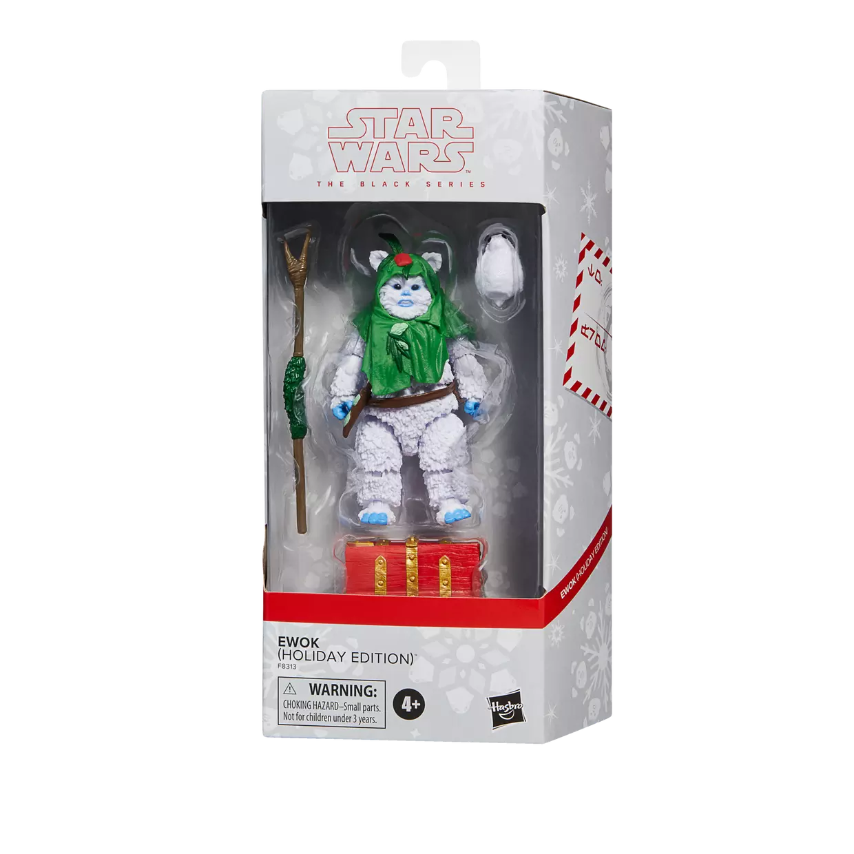 star wars the black series ewok holiday edition hasbro