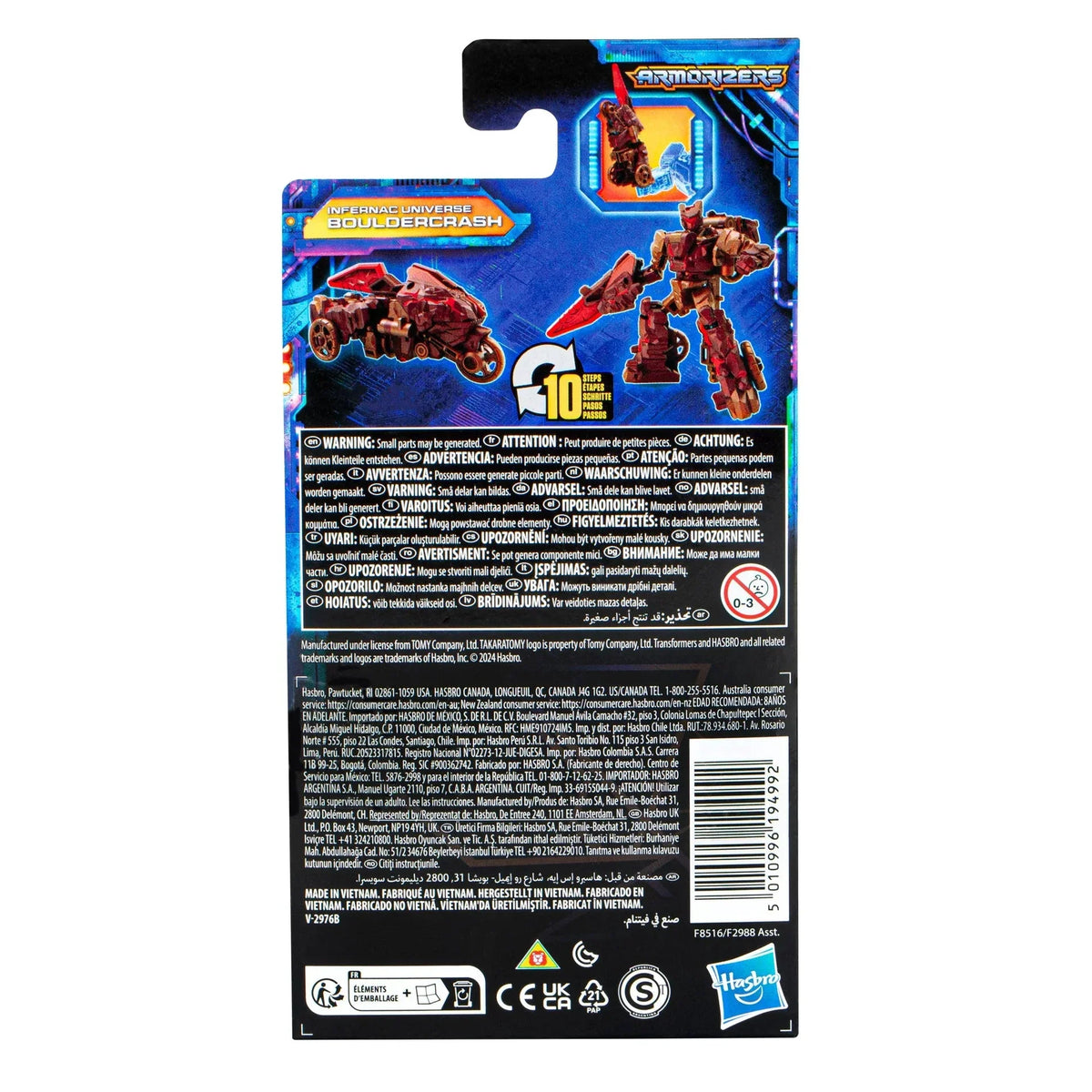 Transformers Generations Legacy United Infernac Universe Bouldercrash – vue produit 12