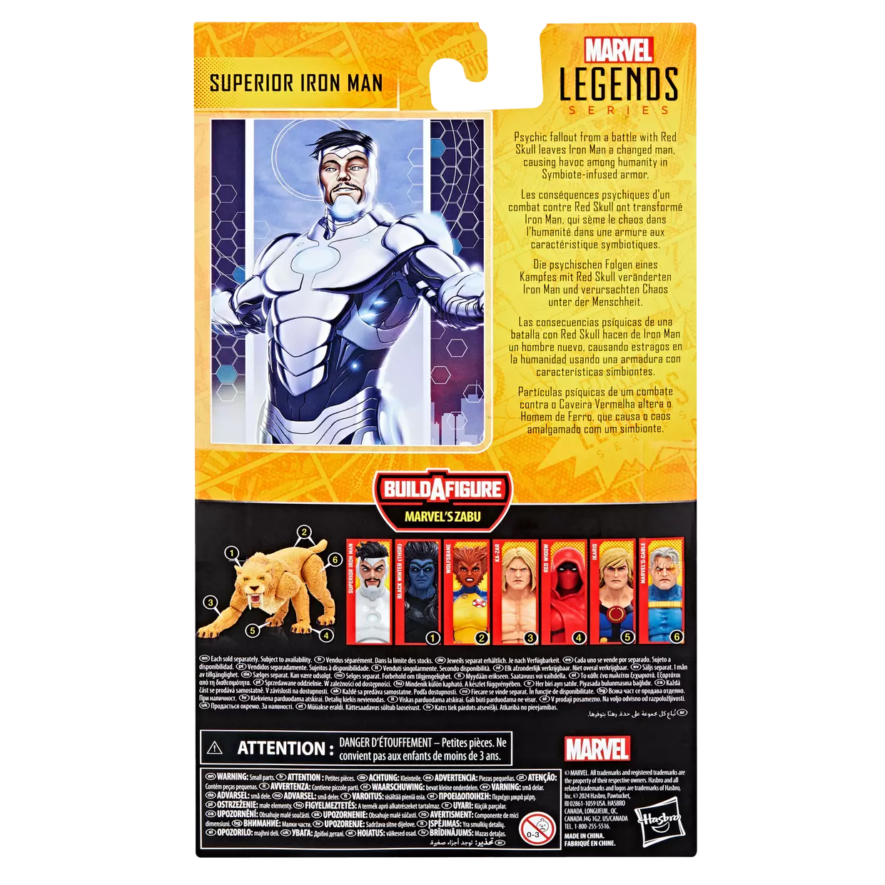 MARVEL – Superior Iron Man – Legend Series Figur 15 cm