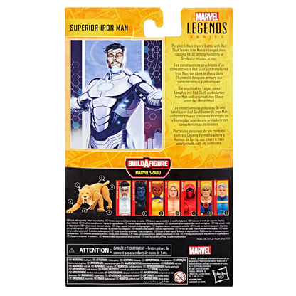 MARVEL – Superior Iron Man – Legend Series Figur 15 cm