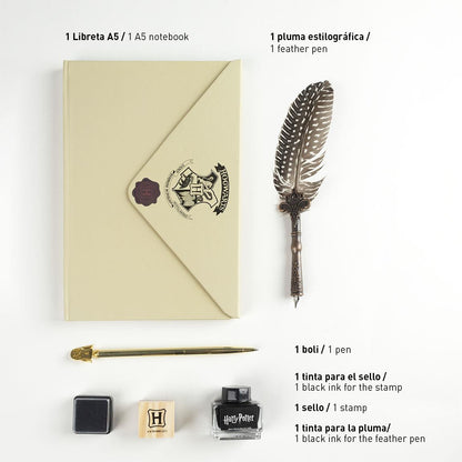 Set Caligraphie & Papeterie Harry Potter - Lettre