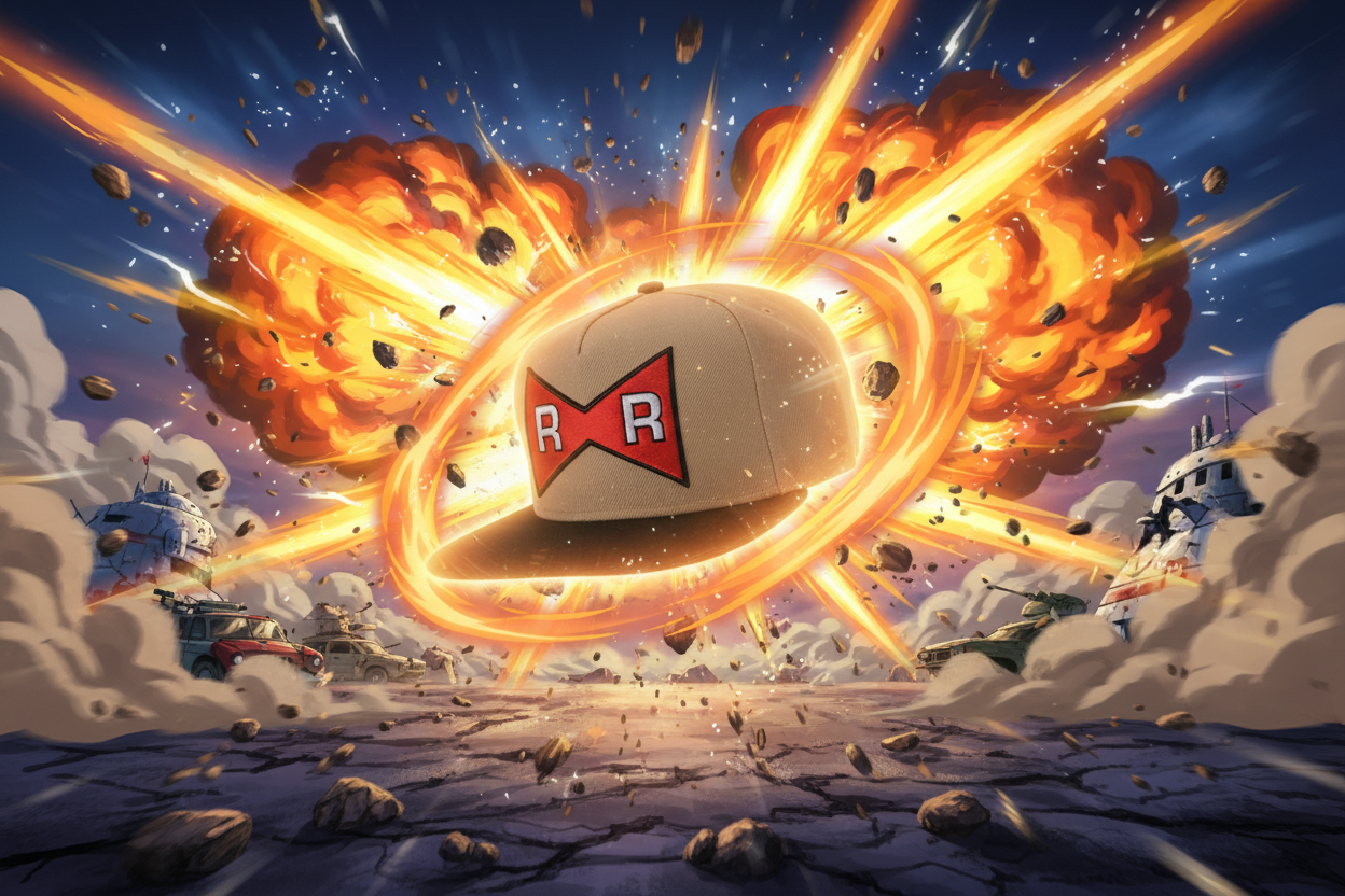 DRAGON BALL Z – Core OTP Rarmy – bestickte Snapback-Kappe