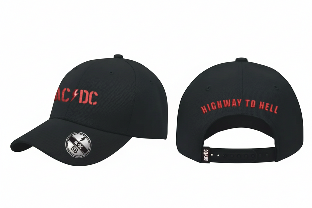 AC/DC – Highway To Hell – Baseballkappe