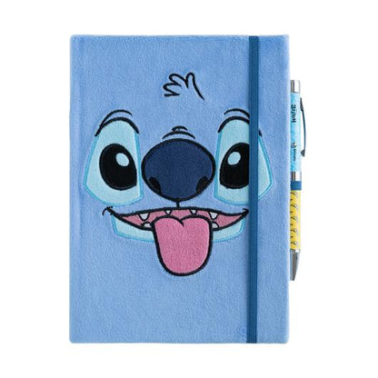 Carnet  Fourrure + Stylo Projecteur Lilo & Stitch - Stitch