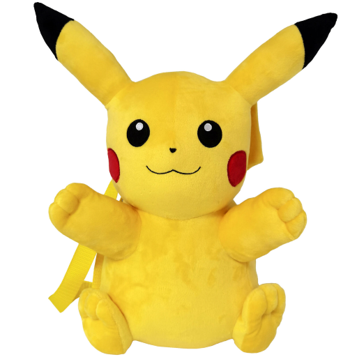 Mini Sac à Dos Peluche Pokémon - Pikachu