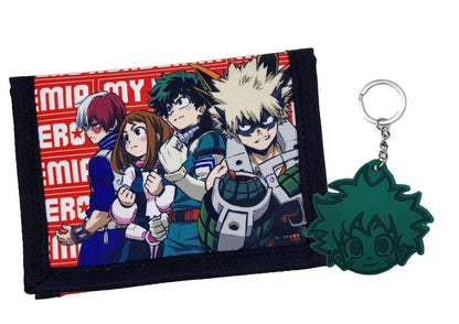 My Hero Academia Münzgeldbörse und Schlüsselanhänger-Set 