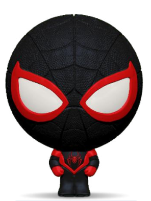 MARVEL Miles Morales Figurine Elastikorps 16cm