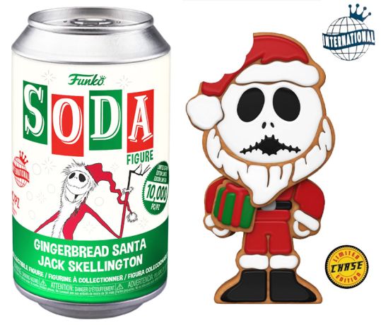 Lebkuchen Santa Jack Skellington - Vinyl Soda