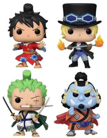 ONE PIECE Pop! - 4-PACK (SE) - PRECOMMANDE*