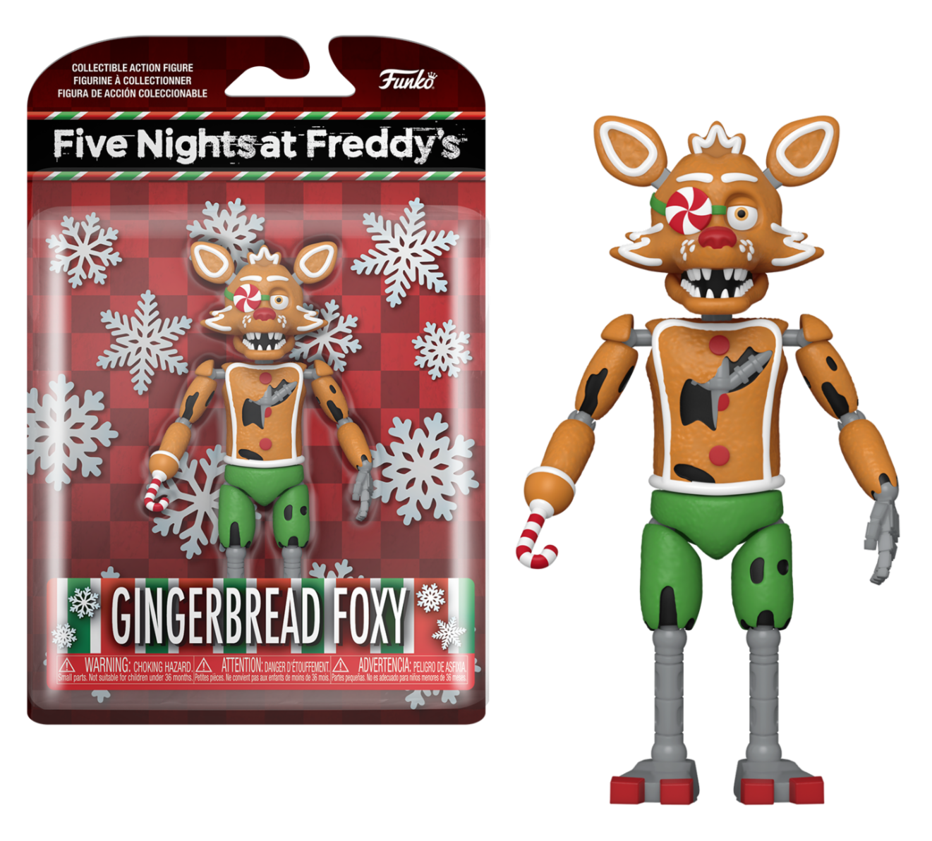 FIVE NIGHTS AT FREDDY'S - Funko Peluche 18cm - Holiday Foxy