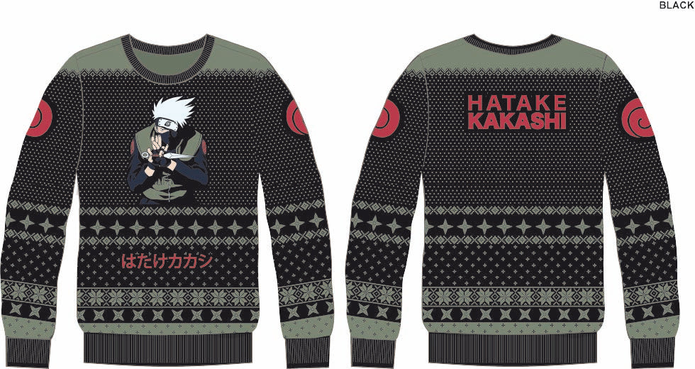 Pull de Noël Naruto - Kakashi