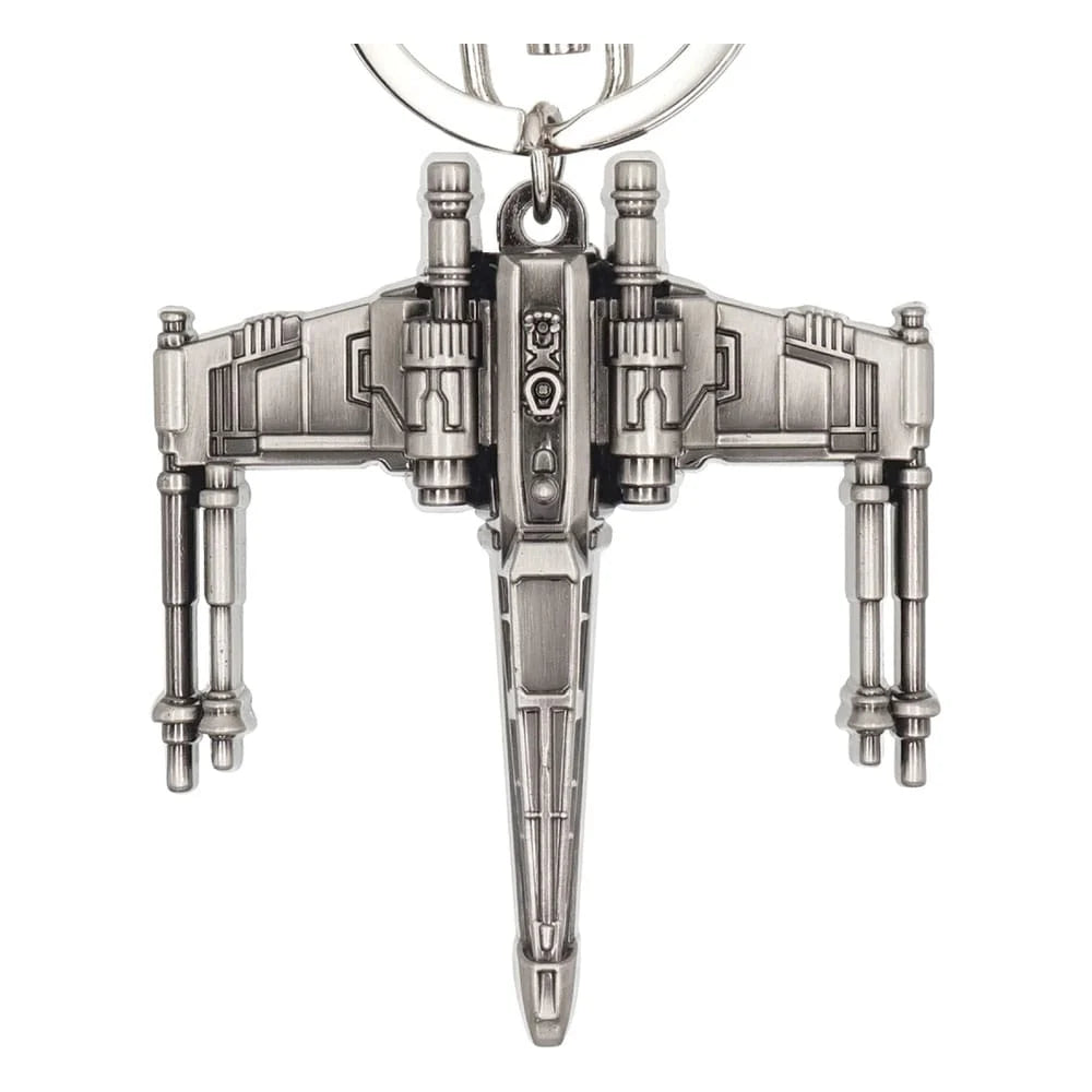 X-Wing metal key ring 