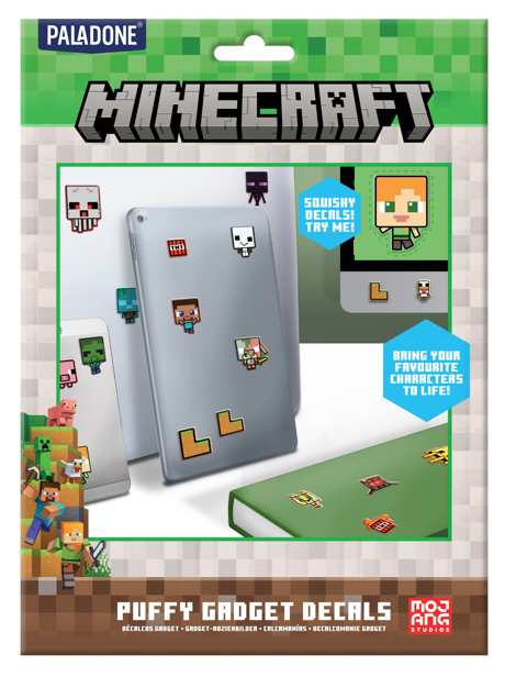 Gadget Decals Minecraft - Puffy - PREORDER*