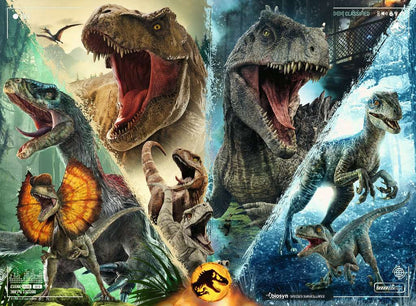 Jurassic World Puzzle - Dinosaur species