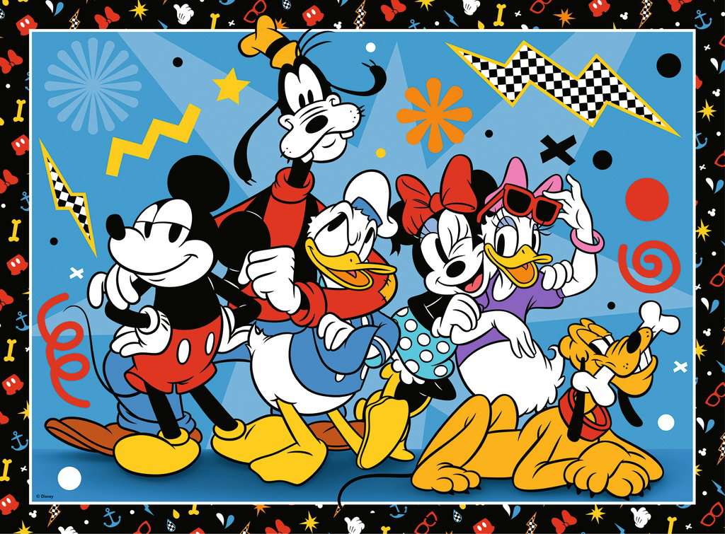 XXL-Puzzle Mickey und Freunde – 300 Teile
