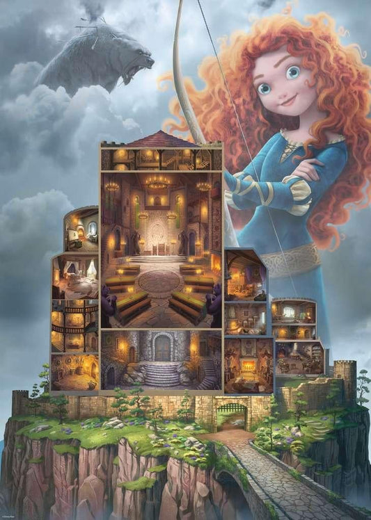 Disney Castle Collection Puzzle - Merida