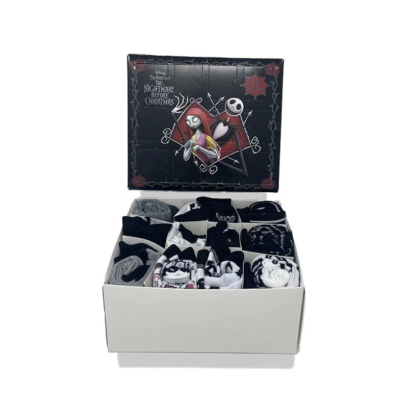 Gift Box Nightmare Before Christmas Calendar - 12 Pairs of Socks