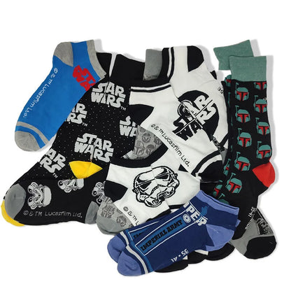 Gift Box Calendrier Star Wars - 12 Paires de Chaussettes