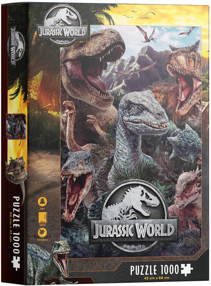 Jurassic World Puzzle - Poster Compo 