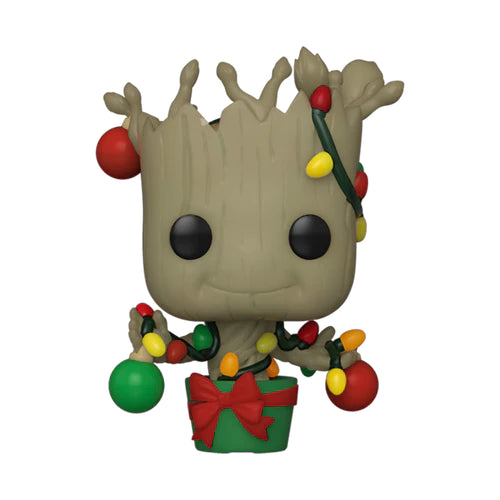 GUARDIANS OF THE GALAXY - Pocket POP - Holiday Groot + T-shirt (XL)