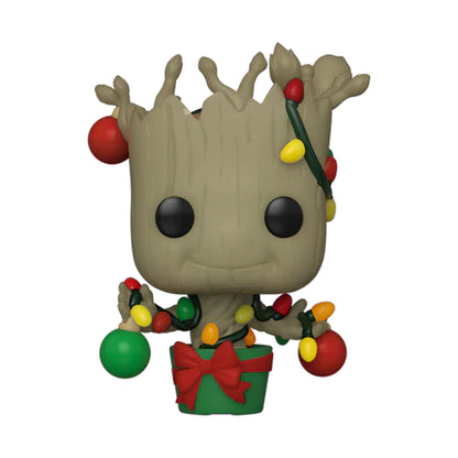 GUARDIANS OF THE GALAXY - Pocket POP - Holiday Groot + T-shirt (XL)