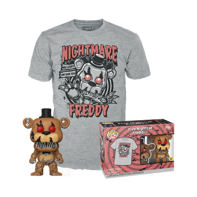 Nightmare Freddy - Pop! & Tee