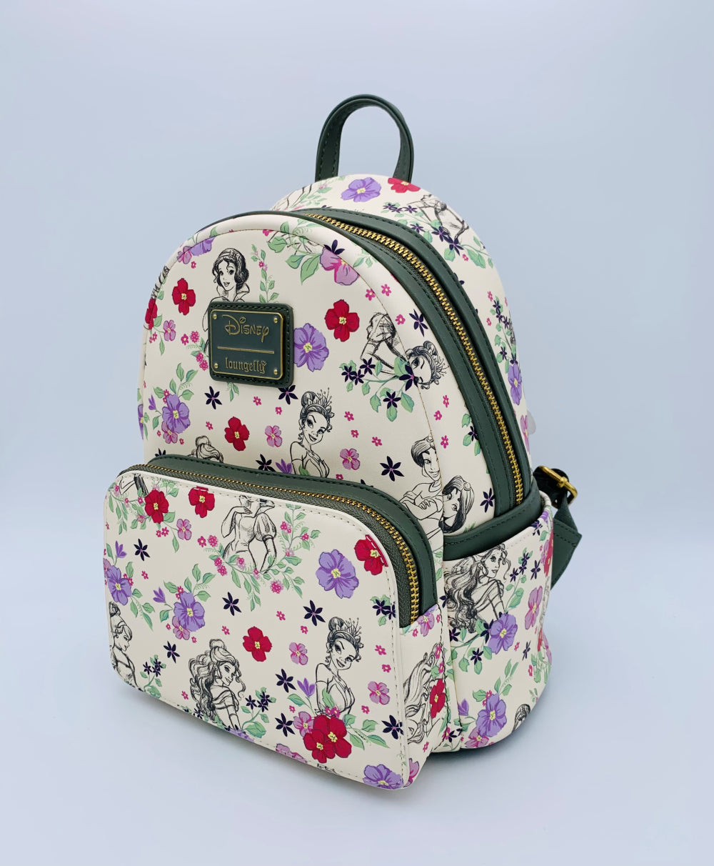 Kleiner Sketch Floral Princess Rucksack