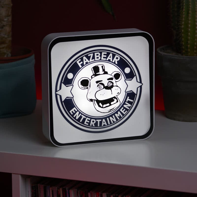 five nights at freddys fazbear acrylic desk lamp wall light