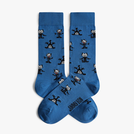Chaussettes Felix le Chat - Bleu