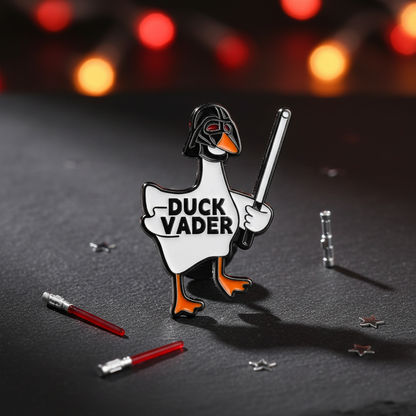 White Duck Vader Pin