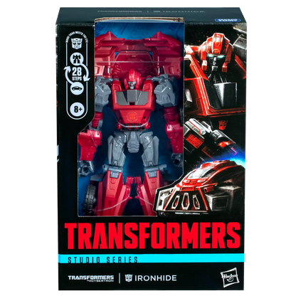 transformers studio series voyager class transformers war for cybertron ironhide