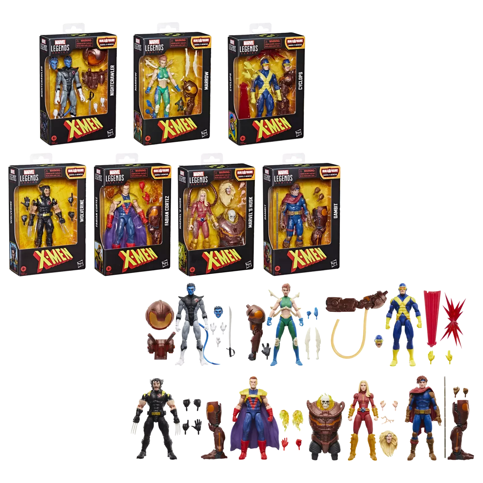 marvel legends series x treme x men wolverine hasbro